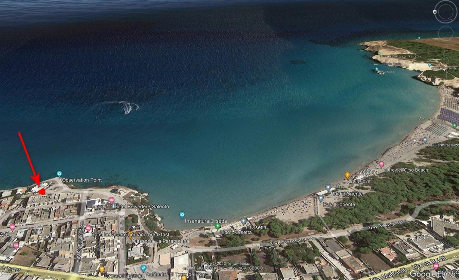 Villa Terrazza Sul Mare à Torre dell'Orso Extérieur photo